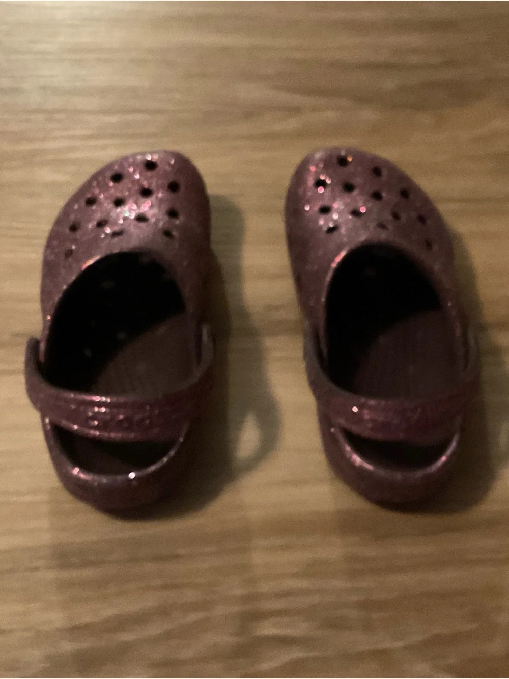 CROCS | Kids Glitter Clogs - Shimmery Purple